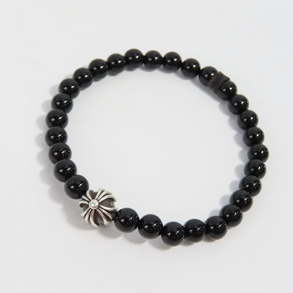 実際に弊社で買取させて頂いたCHROME HEARTS/クロムハーツ 6mm CHクロスボール ビーズ ブレスレット