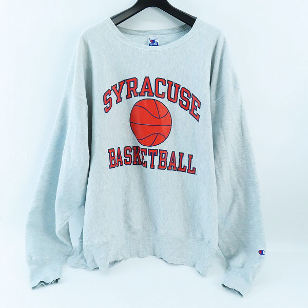 実際に弊社で買取させて頂いたChampion/チャンピオン REVERSE WEAVE/リバースウィーブ スウェット SYRACUSE/3XL