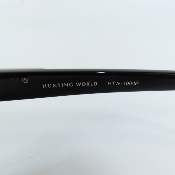 実際に弊社で買取させて頂いたHUNTING WORLD/ハンティングワールド 度入り サングラス/アイウェア  HTW-1004Pの画像 5枚目