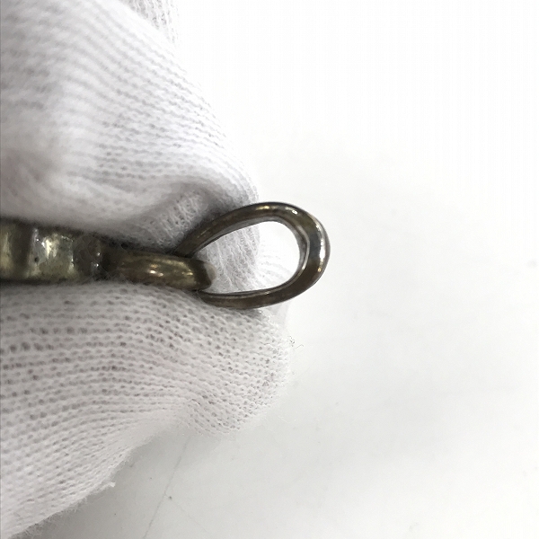 実際に弊社で買取させて頂いたSTANLEY GUESS/スタンリーゲス ウッドインレイド ガンズクロス/スモールスカル ペンダントトップ/ネックレスの画像 7枚目