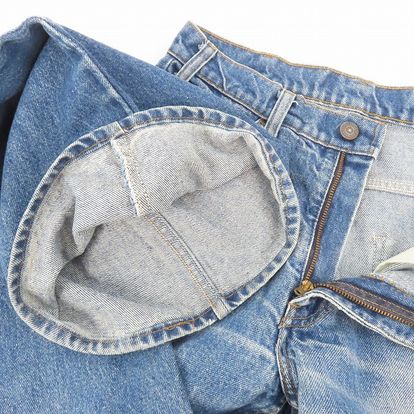 実際に弊社で買取させて頂いたLevi's/リーバイス 70s ヴィンテージ 刻印4 オレンジタブ スモールe デニムパンツ /W32 L32の画像 2枚目