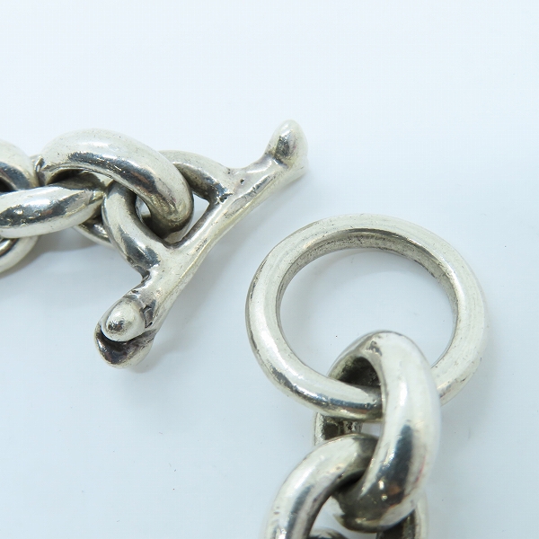 実際に弊社で買取させて頂いたTHIRTEEN DESIGNS/サーティーンデザインズ リリースカル オーバルリンクブレスレットの画像 8枚目