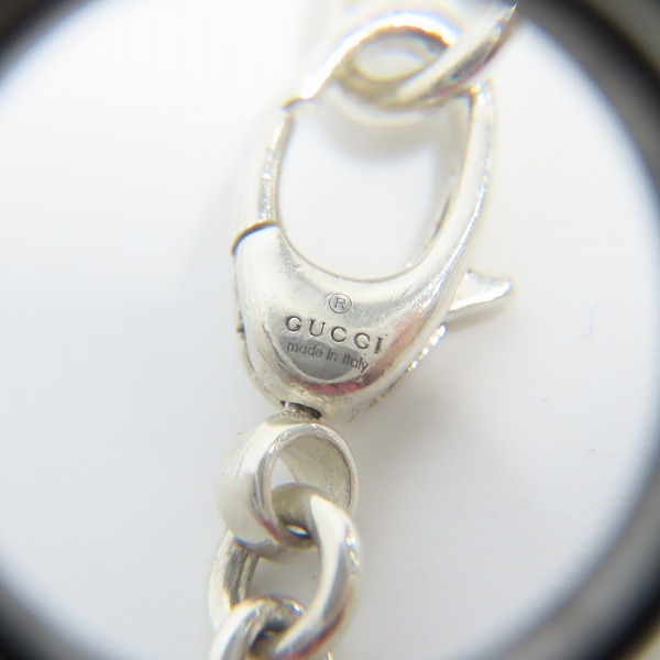 実際に弊社で買取させて頂いたGUCCI/グッチ GGロゴ インターロッキングG ネックレスの画像 5枚目