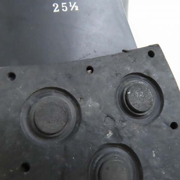 実際に弊社で買取させて頂いたBLACK LABEL CRESTBRIDGE/ブラックレーベルクレストブリッジ ストレートチップ レザー ビジネスシューズ/25.5の画像 7枚目