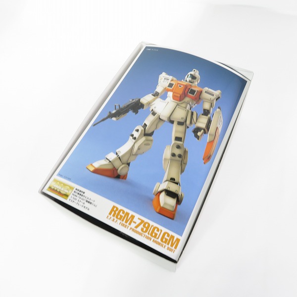 実際に弊社で買取させて頂いた【未組立】BANDAI/バンダイ MG 1/100 機動戦士ガンダム 第08MS小隊 地球連邦軍 先行量産型モビルスーツ RGM-79(G)陸戦型ジムの画像 4枚目