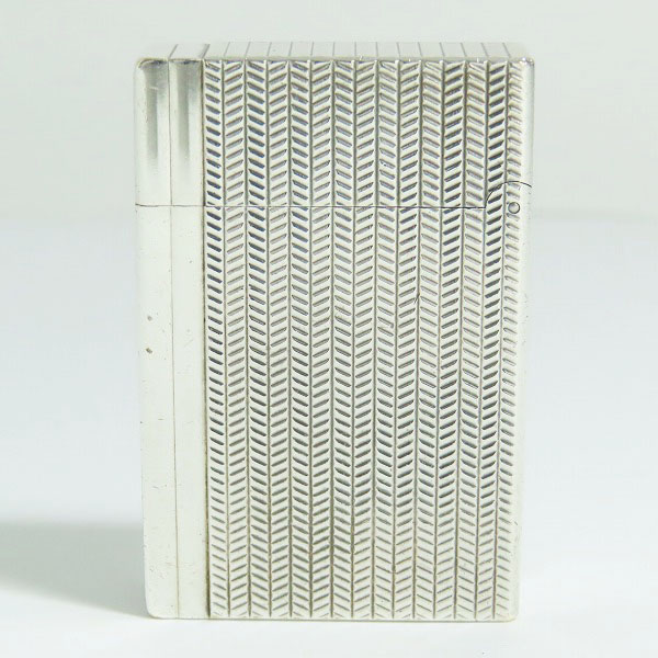 実際に弊社で買取させて頂いたS.T.DuPont/デュポン GATSBY/ギャッツビー シルバー ガスライターの画像 1枚目