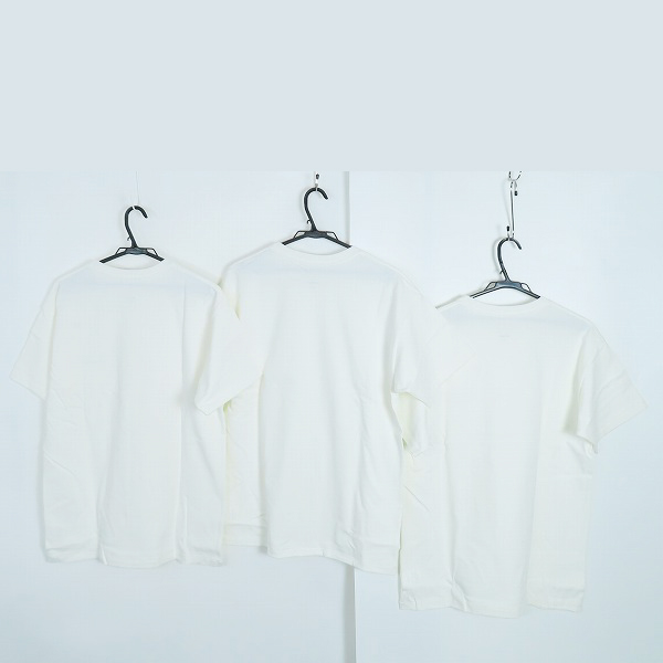 実際に弊社で買取させて頂いたREADY MADE×Travis Scott/レディメイド×トラヴィススコット 3PACK T-SHIRTS/Tシャツ 3点セットの画像 1枚目