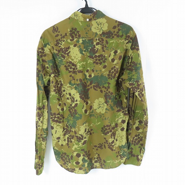 実際に弊社で買取させて頂いたSOPHNET./ソフネット 迷彩/カモフラ柄 コットン 長袖シャツ SOPH-140003/Lの画像 1枚目