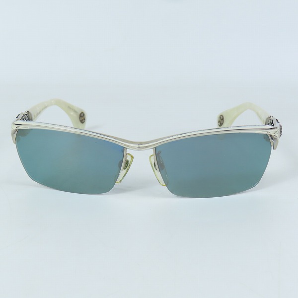 実際に弊社で買取させて頂いたA'rossvy/ロズヴィー シルバー925 パーツ ハーフリム サングラス/アイウェア 209251609の画像 1枚目
