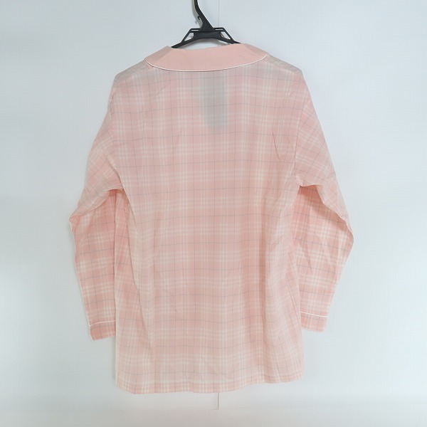 実際に弊社で買取させて頂いた【未使用】BURBERRY/バーバリー チェック柄 パジャマ/Lの画像 1枚目