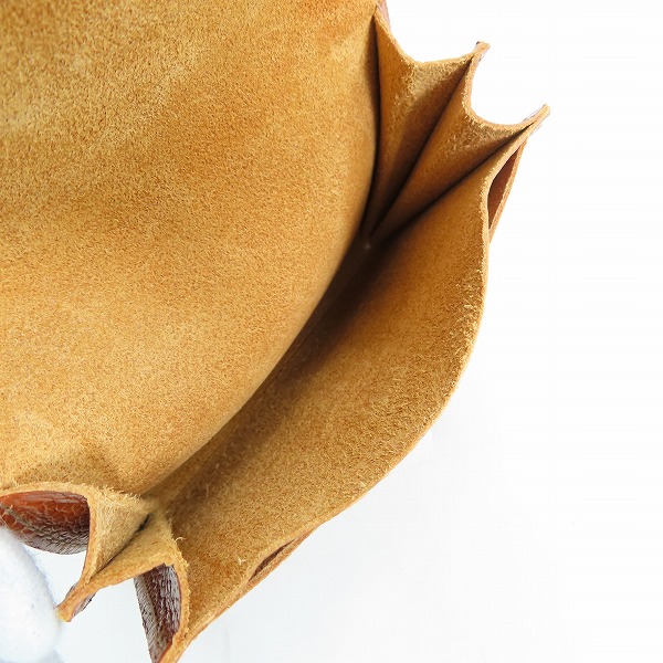 実際に弊社で買取させて頂いたIL BISONTE/イルビゾンテ レザー カードケース 54192304193の画像 3枚目