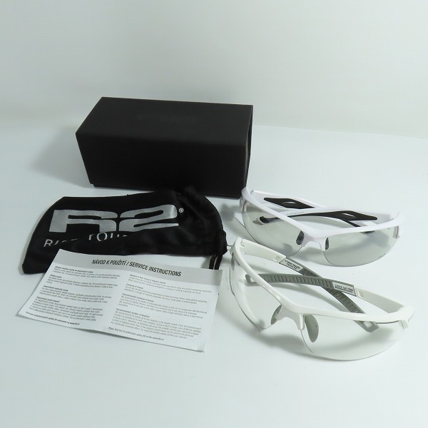 実際に弊社で買取させて頂いたR2/アールツー FILA/フィラ サングラス/アイウェア 2点セットの画像 8枚目