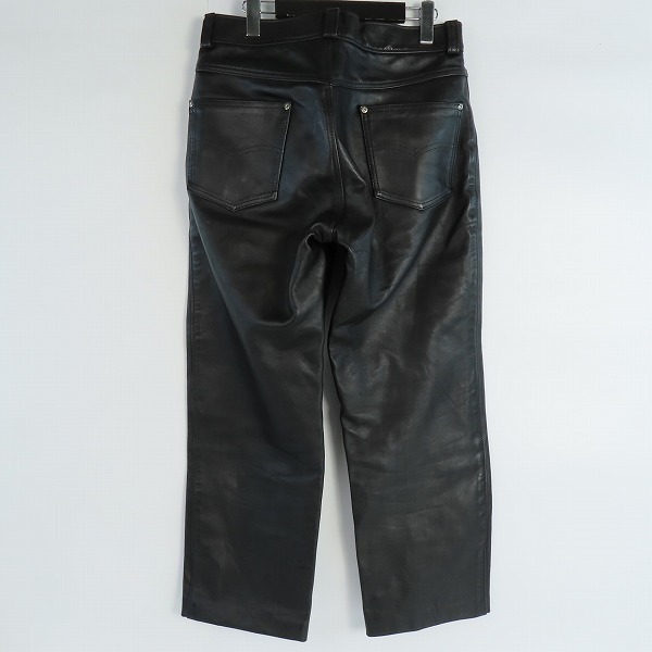 実際に弊社で買取させて頂いたSchott/ショット レザーパンツ 5017-01/34の画像 1枚目