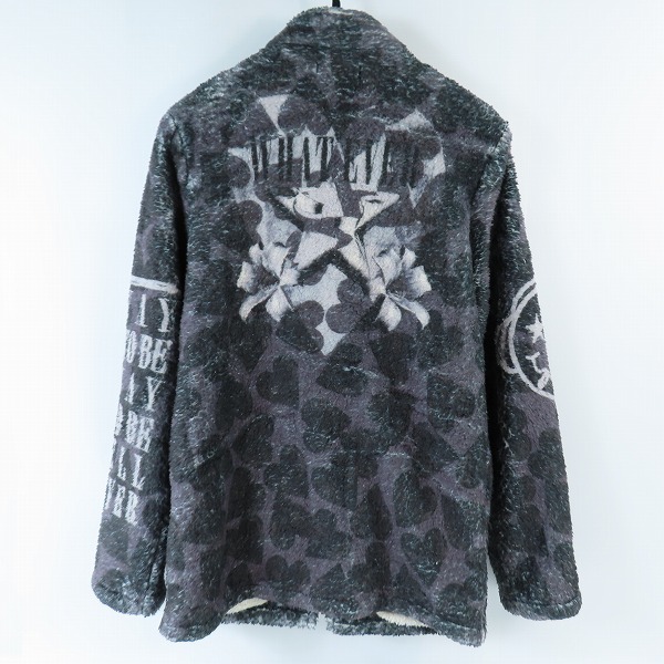 実際に弊社で買取させて頂いたglamb/グラム Grunge Boa JKT/グランジボアジャケット/Sの画像 1枚目