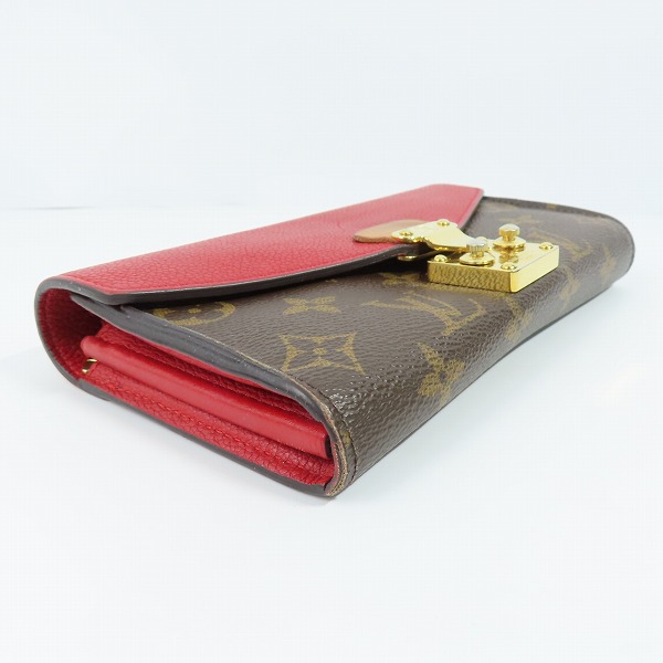 実際に弊社で買取させて頂いたLOUIS VUITTON/ルイヴィトン モノグラム ポルトフォイユ パラス 二つ折り長財布/ウォレット M58414の画像 2枚目