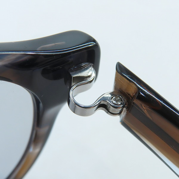 実際に弊社で買取させて頂いた999.9/フォーナインズ feelsun フィールサン アイウエア/サングラス F-57NPの画像 6枚目