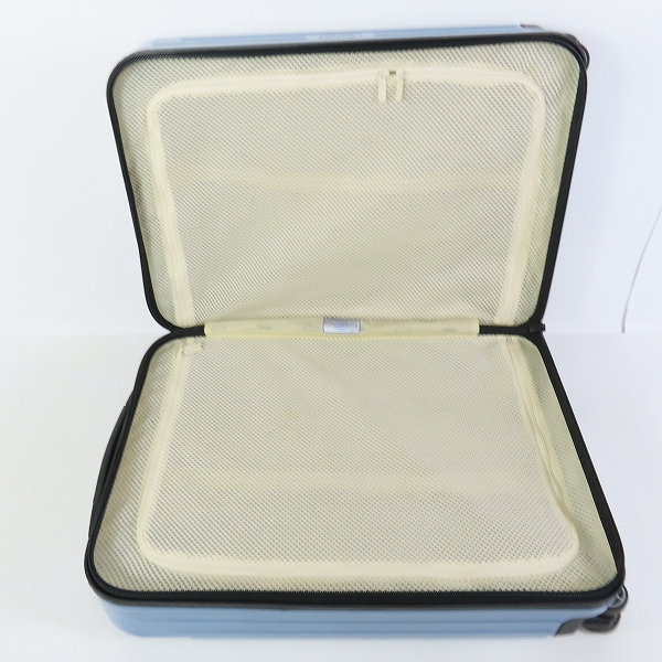 実際に弊社で買取させて頂いたRIMOWA/リモワ SALSA AIR/サルサエアー 4輪マルチホイール キャリーケース アイスブルー 820.53/38Lの画像 7枚目