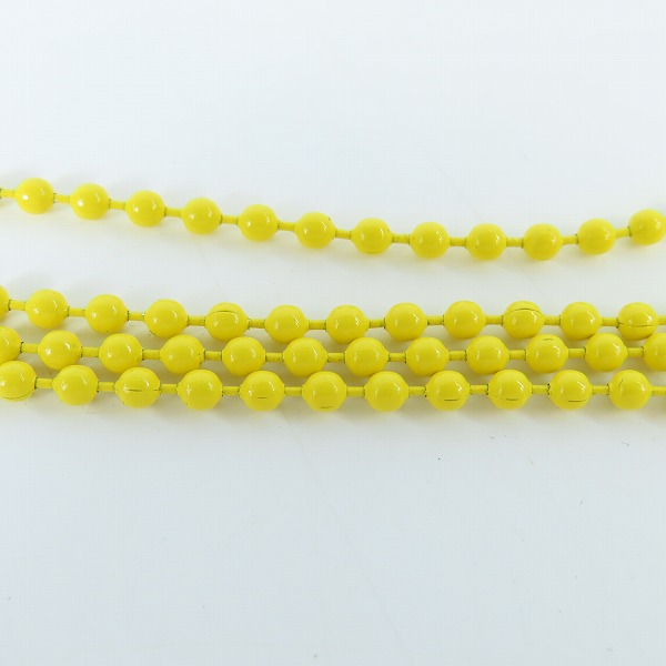 実際に弊社で買取させて頂いたCHROME HEARTS/クロムハーツ RUBBER LARGE DAGGER/ラバー ラージ ダガー ネックレス イエローの画像 7枚目