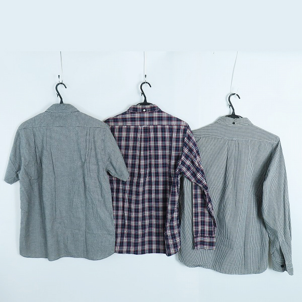 実際に弊社で買取させて頂いたBOUNTY HUNTER/バウンティーハンター 半袖 長袖 チェック柄/ボタンシャツ/3点セットの画像 1枚目