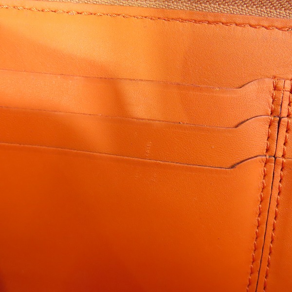 実際に弊社で買取させて頂いたFelisi/フェリージ レザー クロコ型押し ラウンドジップ 長財布 125の画像 7枚目