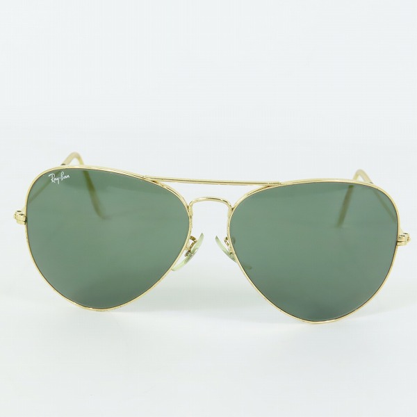 実際に弊社で買取させて頂いたRay-Ban/レイバン B&L/ボシュロム社製 ティアドロップ型 アイウェア/サングラス ゴールド