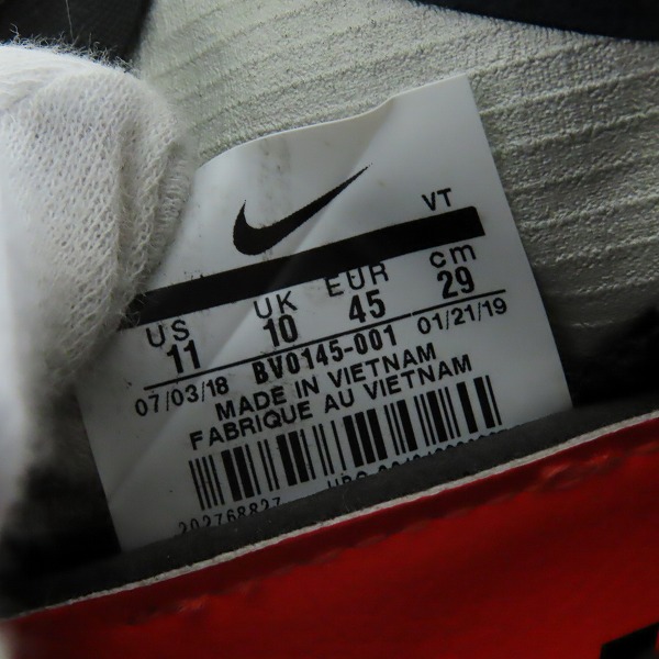 実際に弊社で買取させて頂いたNIKE×AMBUSH/ナイキ×アンブッシュ AIR MAX 180 HIGH/エアマックス180 ハイ ブラック BV0145-001/29.0の画像 5枚目