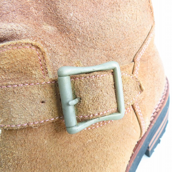 実際に弊社で買取させて頂いたBACKLASH/バックラッシュ スエード エンジニアブーツ/26の画像 6枚目