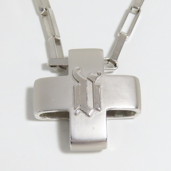 実際に弊社で買取させて頂いたVERSACE/ヴェルサーチ クロスモチーフ ネックレスの画像 2枚目