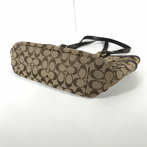 実際に弊社で買取させて頂いたCOACH/コーチ シグネチャー マーケット/トートバックの画像 2枚目