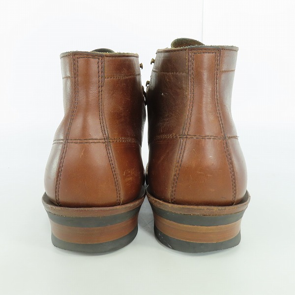 実際に弊社で買取させて頂いたWHITE'S BOOTS/ホワイツブーツ SEMI DRESS STRAIGHT TIP セミドレス ストレートチップ レースアップブーツ 2332C 7.5Eの画像 1枚目