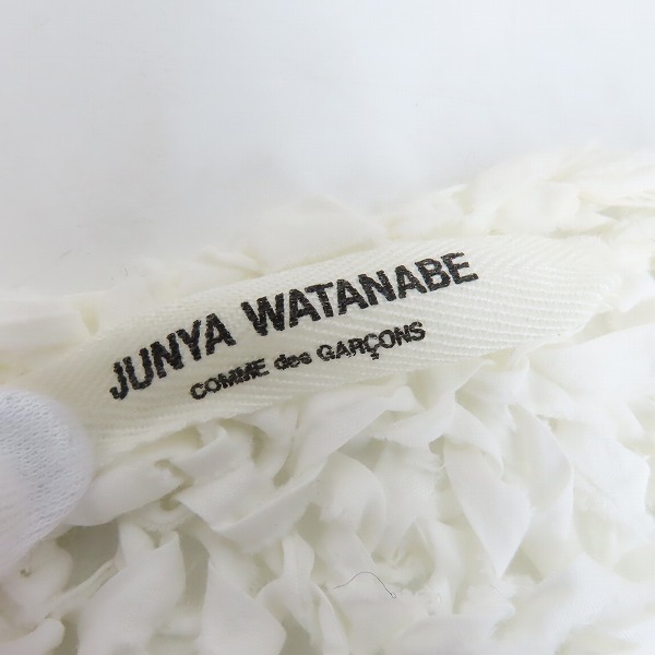 実際に弊社で買取させて頂いたJUNYA WATANABE COMME des GARCONS/ジュンヤ ワタナベ コムデギャルソン シースルーニット JO-N008/AD2004の画像 2枚目