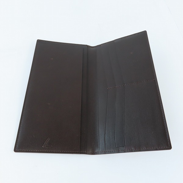 実際に弊社で買取させて頂いた土屋鞄製造所/ツチヤカバン コードバン ロングウォレット/長財布の画像 3枚目