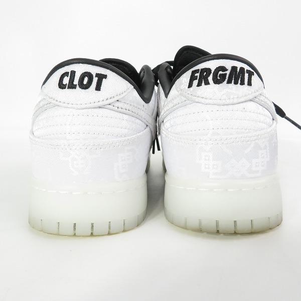 実際に弊社で買取させて頂いたNIKE×CLOT×FRAGMENT DESIGN/ナイキ×クロット×フラグメント デザイン DUNK LOW SP/ダンクロー FN0315-110 /30の画像 1枚目