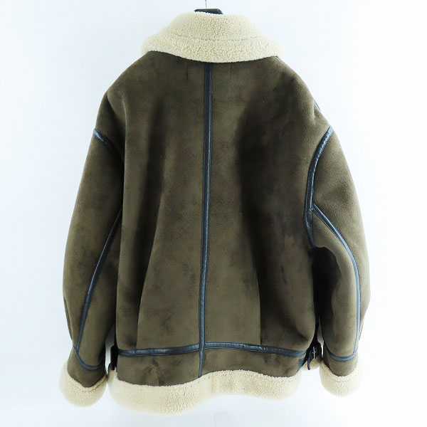 実際に弊社で買取させて頂いたRAY BEAMS/レイビームス フェイクムートンジャケット 61-18-0999-462/1の画像 1枚目