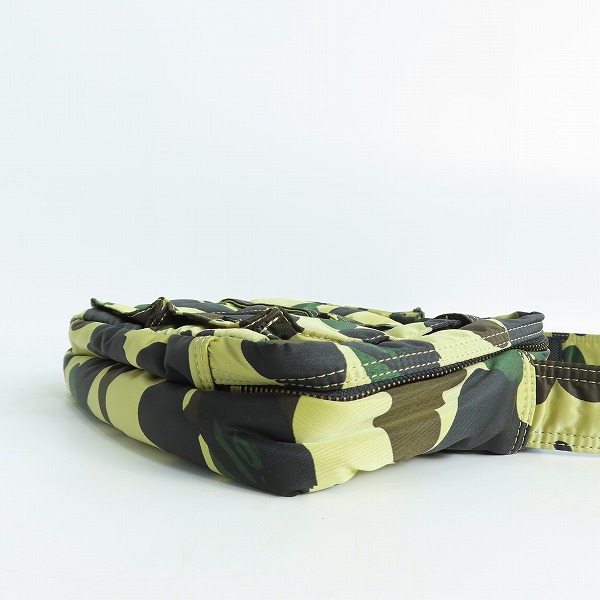 実際に弊社で買取させて頂いたPORTER×A BATHING APE/ポーター×エイプ TANKER/タンカー ショルダーバッグ 6933-482-100の画像 2枚目