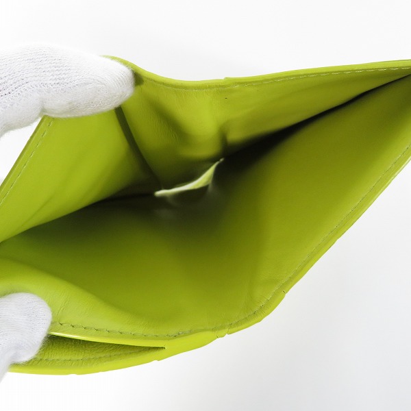 実際に弊社で買取させて頂いたBOTTEGA VENETA/ボッテガヴェネタ イントレチャート ジップ2つ折り財布の画像 5枚目