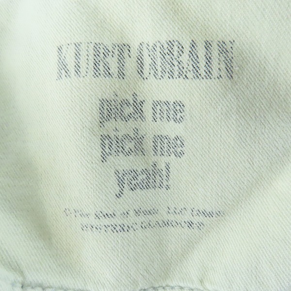 実際に弊社で買取させて頂いたHYSTERIC GLAMOUR×KURT COBAIN/ヒステリックグラマー×カートコバーン 10SS デニムパンツ 0202AP04/28の画像 8枚目
