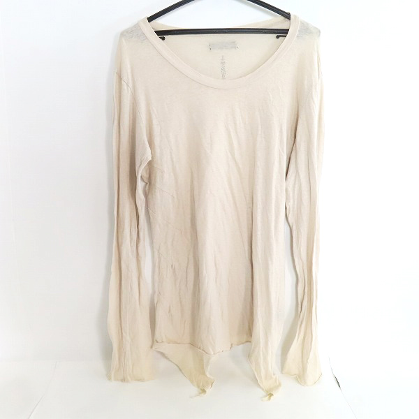 実際に弊社で買取させて頂いたIF SIX WAS NINE/イフシックスワズナイン ロングスリーブ Tシャツ/カットソー BONE-2/LSC/M 0311GYB/1