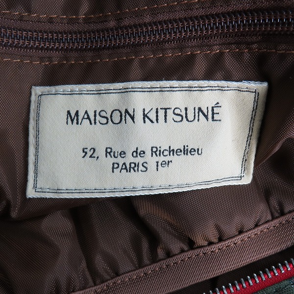 実際に弊社で買取させて頂いたMAISON KITSUNE×EASTPAK/メゾンキツネ×イーストパック トートバッグ/EK85820Tの画像 4枚目