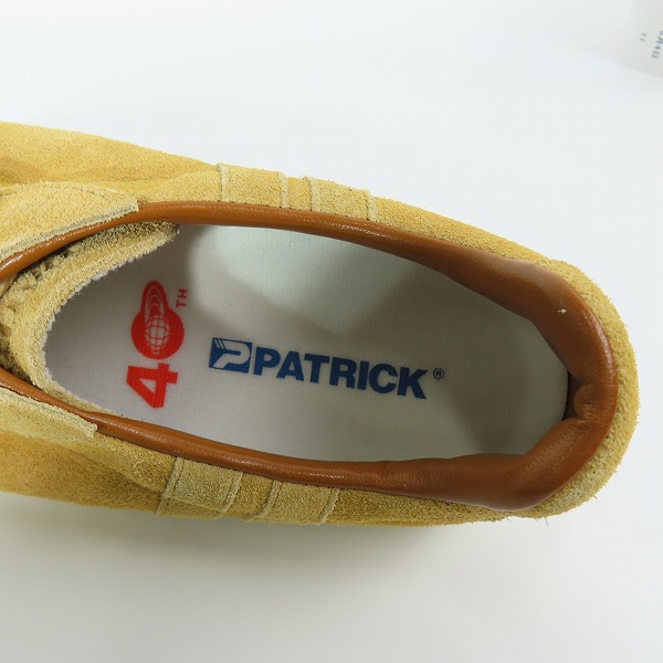 実際に弊社で買取させて頂いたPATRICK×BEAMS/パトリック×ビームス 40周年記念 BERRY-BEAMS SP BM16S-SP MRN/スエード スニーカー/41の画像 4枚目