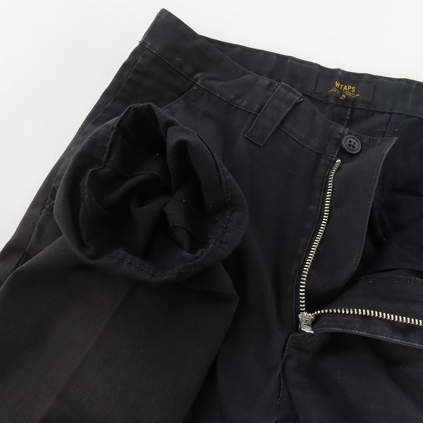 実際に弊社で買取させて頂いたWTAPS/ダブルタップス 16AW TROUSERS.COPO.TWILL/トラウザーズ パンツ 162GWDT-PTM03 Mの画像 2枚目