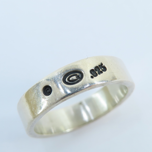 実際に弊社で買取させて頂いた【ギャラ付】Gabor/ガボール フラットバーリング シルバー SV925 24.5号の画像 4枚目