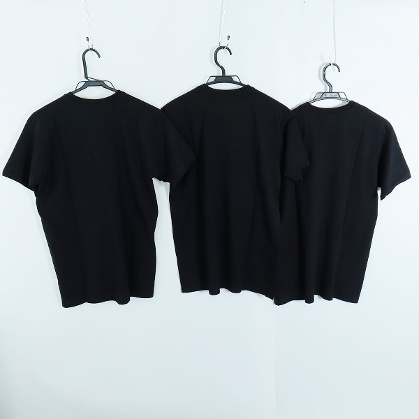 実際に弊社で買取させて頂いた(2)FRAGMENT DESIGN/フラグメントデザイン THE CONVENI GINZA ザコンビニ FRUIT OF THE LOOM 3P TEE/ブラックの画像 1枚目