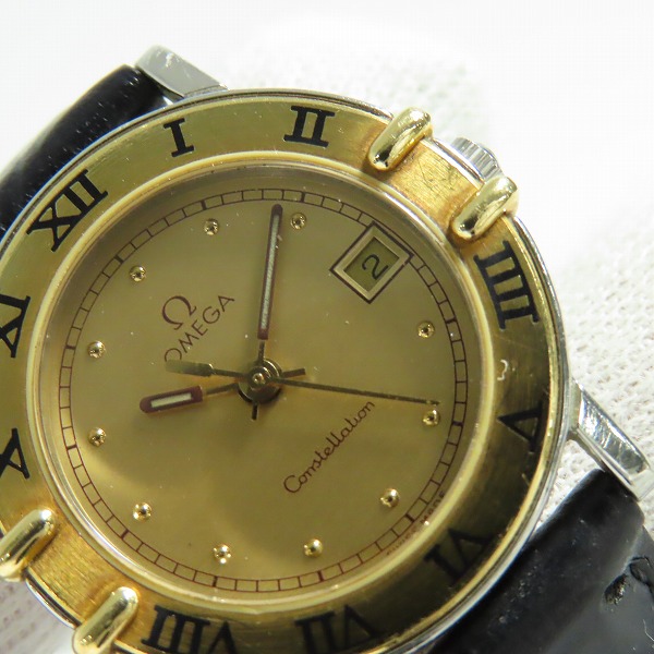 実際に弊社で買取させて頂いたOMEGA/オメガ Constellation/コンステレーション クォーツ/腕時計【動作未確認】の画像 4枚目