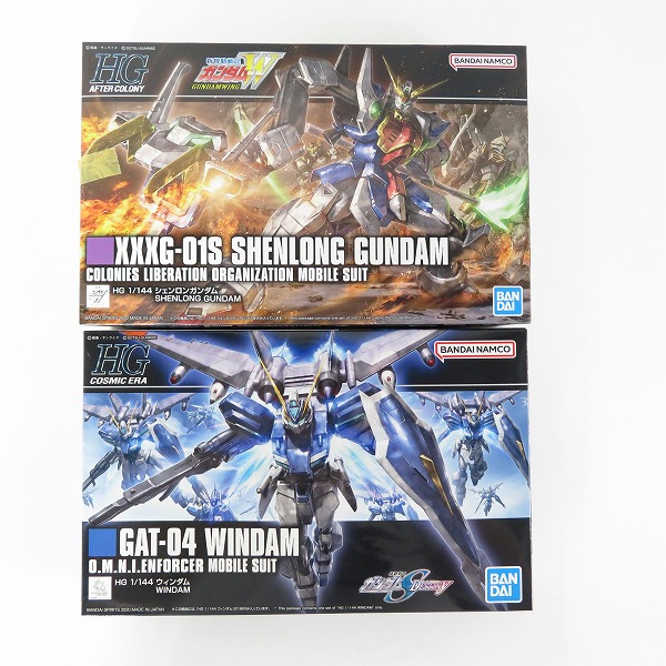 実際に弊社で買取させて頂いた【未組立】BANDAI/バンダイ HG 1/144 シェンロンガンダム/ウィンダム 2点セット/W/SEED Destiny/ガンプラ