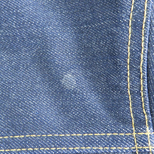 実際に弊社で買取させて頂いたHYSTERIC GLAMOUR/ヒステリックグラマー RAWデニム 2ND TYPE デニムジャケット 0261AB09/Mの画像 6枚目