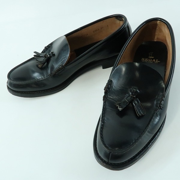 実際に弊社で買取させて頂いたREGAL/リーガル レザー タッセルローファー シューズ 2253/28