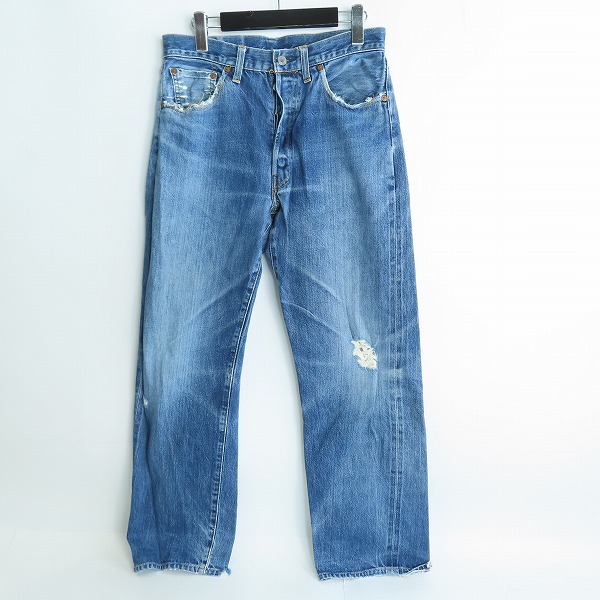 実際に弊社で買取させて頂いたLEVIS/リーバイス 501XX/555刻印/バレンシア工場  デニムパンツ/ジーンズ 501-0003 W33L36