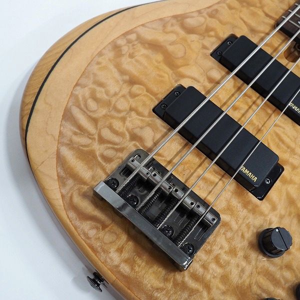 実際に弊社で買取させて頂いた★YAMAHA/ヤマハ TRB1004J NT アクティブ 4弦エレキベース ナチュラル 24F 5ピースネック ギグケース付の画像 5枚目