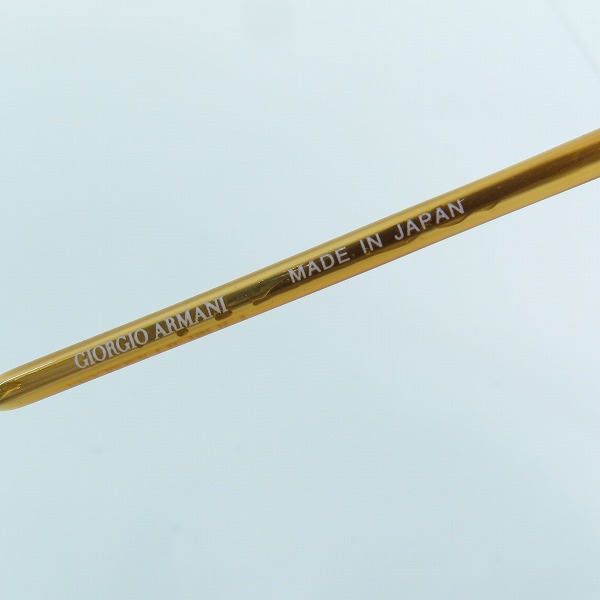 実際に弊社で買取させて頂いたGIORGIO ARMANI/ジョルジオアルマーニ 度入り眼鏡/メガネフレーム GA-2053J 6C7の画像 5枚目